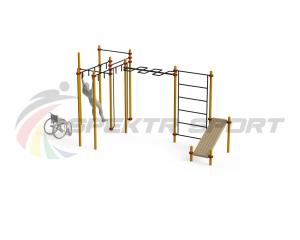 Купить Спортивный комплекс для инвалидов-колясочников WRK-D17_76mm в Гусиноозёрске 