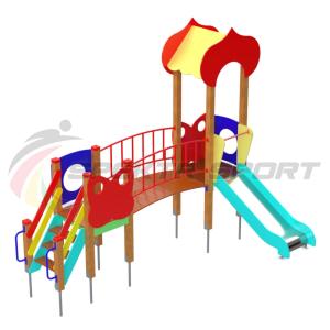 Купить Детский игровой комплекс Полянка ДИК 1603 в Гусиноозёрске 